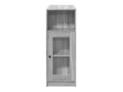 vidaxl Móvel De Bar*Mesa de bar c/ prateleiras derivados de madeira sonoma Cinzento