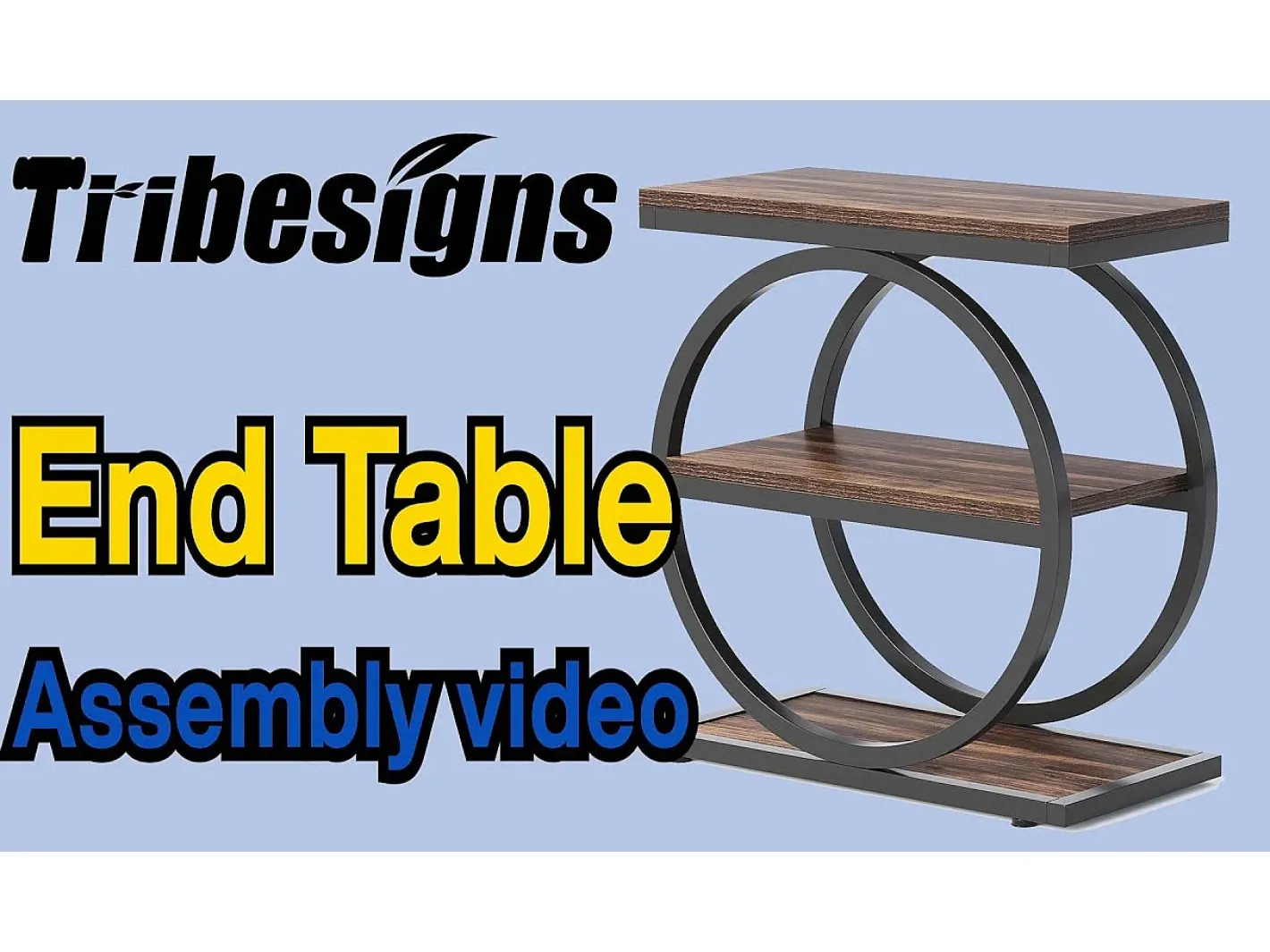 Mesa de Cabeceira, Mesa de Cabeceira Estreita com 3 Prateleiras de Armazenamento, Mesa Lateral Cinza com Molduras de Metal Preto^Tribesigns Online