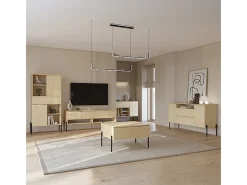Petits-Meubles Mesa De Centro*Mesa de centro 1 gaveta Lucilla madeira 42,7cm Natural claro