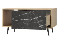 Mesa de centro 1 gaveta Luka madeira e 49,2cm^Petits-Meubles Outlet