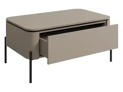 Outlet Mesa de centro 1 gaveta toupeira 46,8cm Mesa De Centro