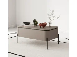 Outlet Mesa de centro 1 gaveta toupeira 46,8cm Mesa De Centro