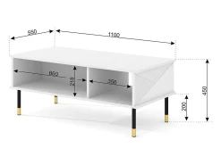 Mesa de centro Aglaé 45cm^Petits-Meubles New