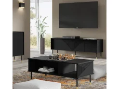 Petits-Meubles Mesa De Centro*Mesa de centro Aglaé 45cm Preto