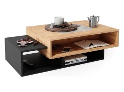 Vicco Mesa De Centro*Mesa de centro antracite 105x60x32 bari Cinza antracite