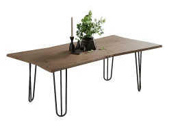 Vicco Mesa De Centro*Mesa de centro artesão 120x60x40 yan Natural claro