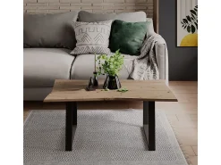 Vicco Mesa De Centro*Mesa de centro artesão 100x50x40 yan Natural claro