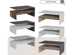 Vicco Mesa De Centro*Mesa de centro /sonoma 90x52.6x42.2 amato Branco