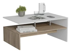 Vicco Mesa De Centro*Mesa de centro /sonoma 90x52.6x42.2 amato Branco