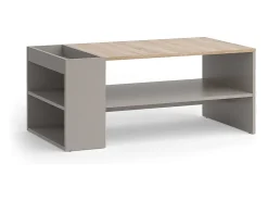 Vicco Mesa De Centro*Mesa de centro cinzento-bege 100x55x42 wido Taupe