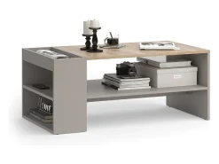 Vicco Mesa De Centro*Mesa de centro cinzento-bege 100x55x42 wido Taupe