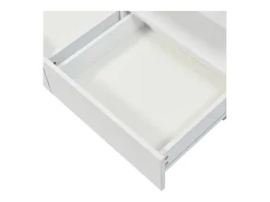 Online Mesa de centro com LED - 2 gavetas e 2 compartimentos - estilo moderno - Mesa De Centro