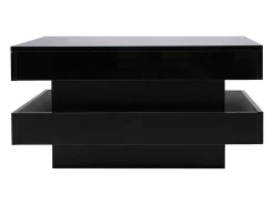 Mesa de centro contemporânea com LED em 16 cores - formato quadrado -*ModernLuxe Best