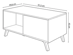 Mesa de centro de vento^duehome