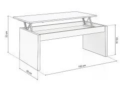 Best Mesa de centro elevatória Evan Mesa De Centro