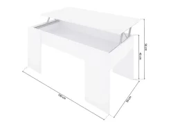 Mesa de centro elevatória Vita^duehome Online