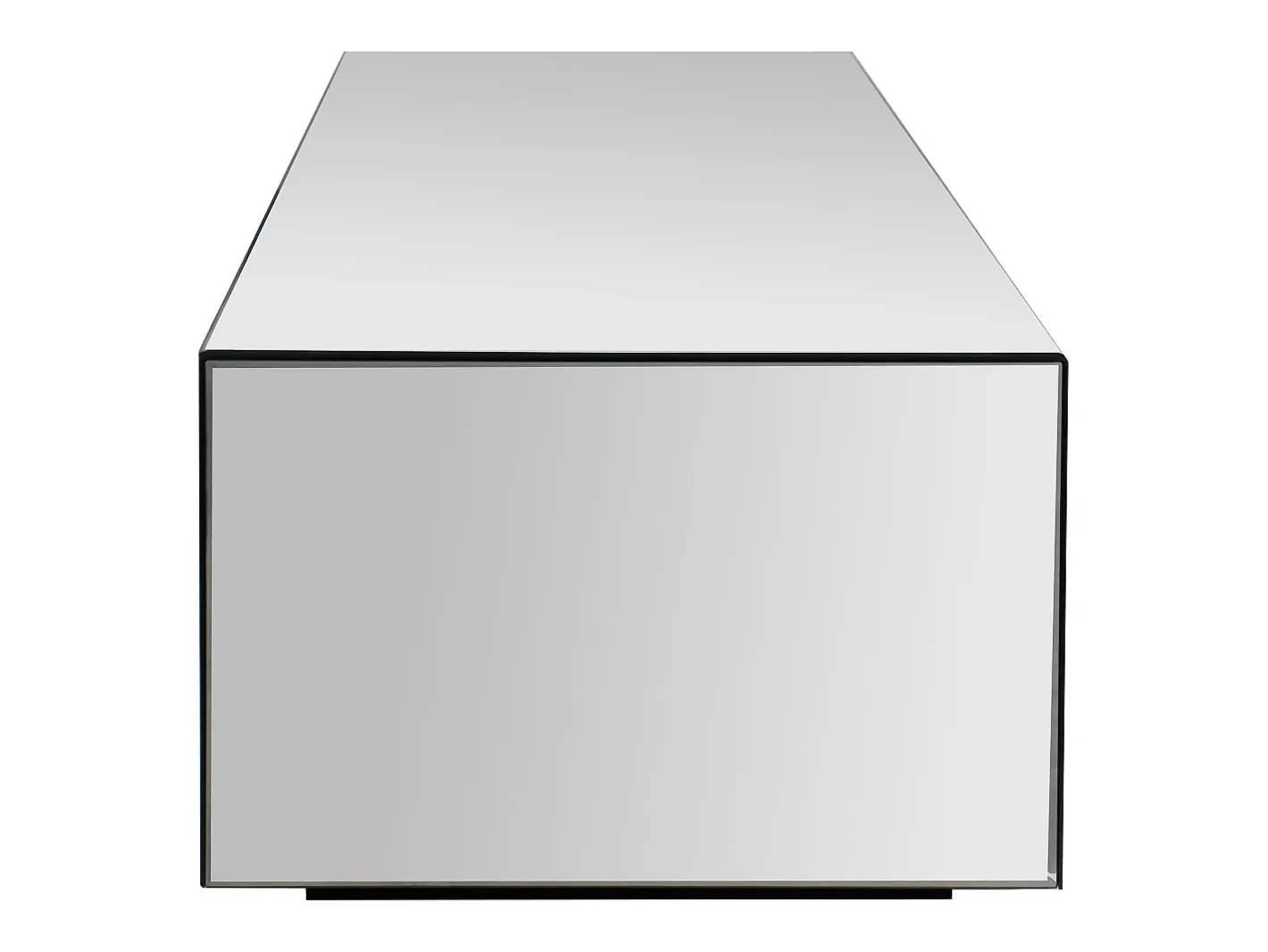 Mesa de centro em MDF e espelho - MIRZEA^Vente-unique New