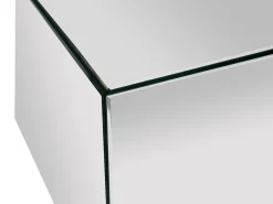 Mesa de centro em MDF e espelho - MIRZEA^Vente-unique New