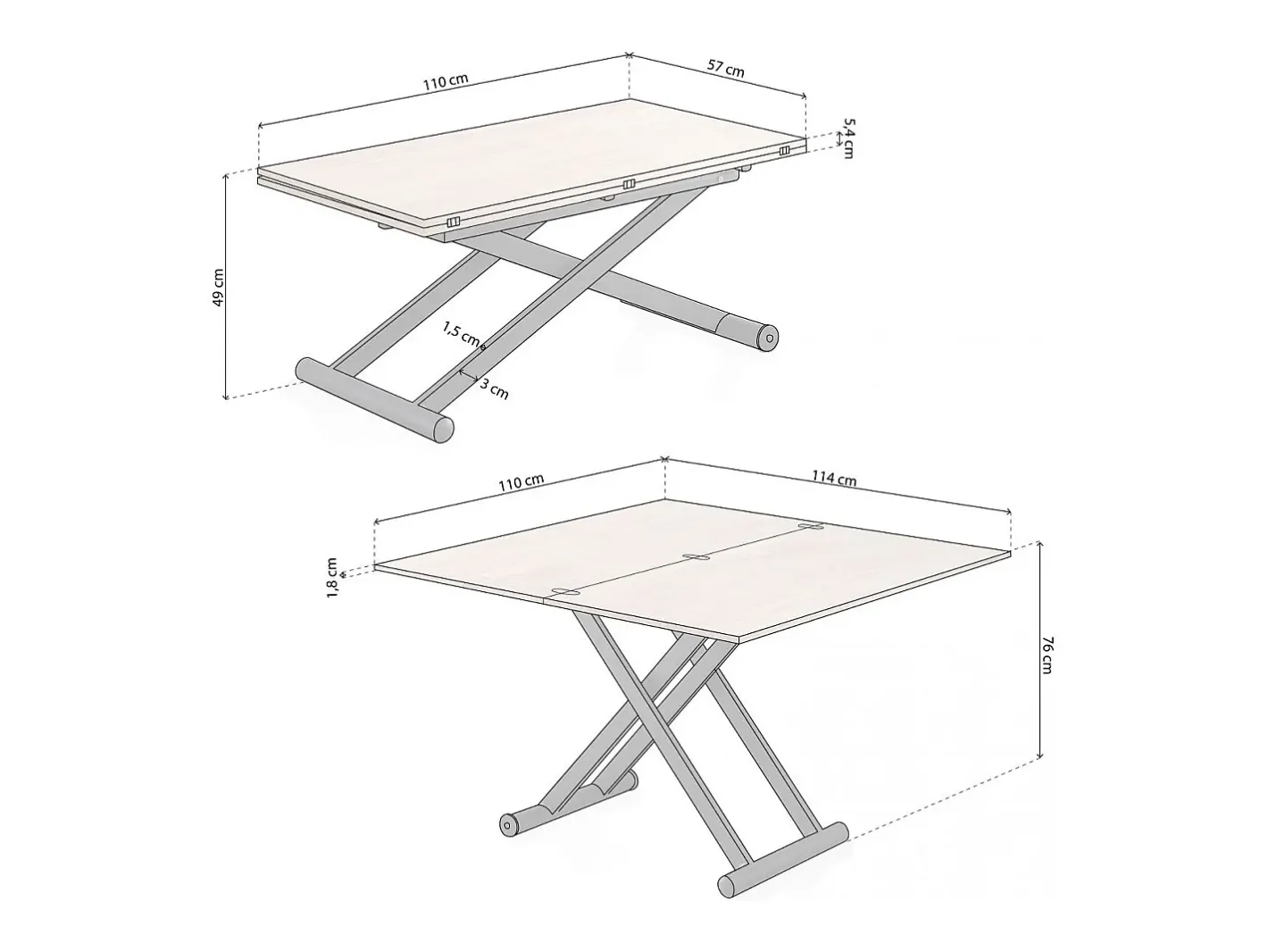 Mesa de centro extensível Katia^duehome Sale