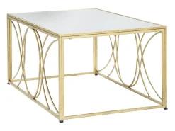 Mesa De Centro*MESA DE CENTRO EXY 90X60X45 CM Prateado