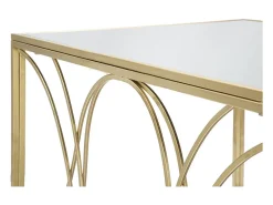 Mesa De Centro*MESA DE CENTRO EXY 90X60X45 CM Prateado