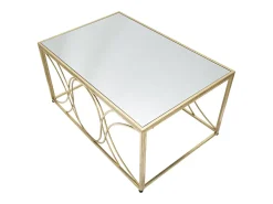 Mesa De Centro*MESA DE CENTRO EXY 90X60X45 CM Prateado