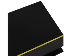Best Mesa de centro moderna em vidro com iluminação LED - painéis de partículas - Mesa De Centro