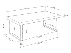 Mesa de centro Natural^ADEC Outlet