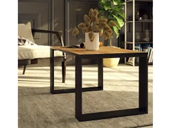 Mesa de Centro NOX Carvalho Craft/Preto*Akord