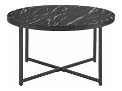 Clearance Mesa de centro redonda para sala de estar 45 x 80 cm mármore / 03_0008497 Mesa De Centro