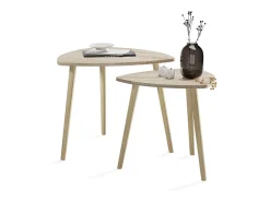 Vicco Mesa De Centro*Mesa de centro sonoma 60x60x50 twino Natural claro