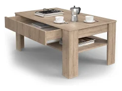 Vicco Mesa De Centro*Mesa de centro sonoma 92.2x65x48 milan Natural claro