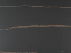 Mesa de centro tampos giratórios cerâmica e vidro temperado efeito mármore preto - ELDOVA^Vente-unique Hot