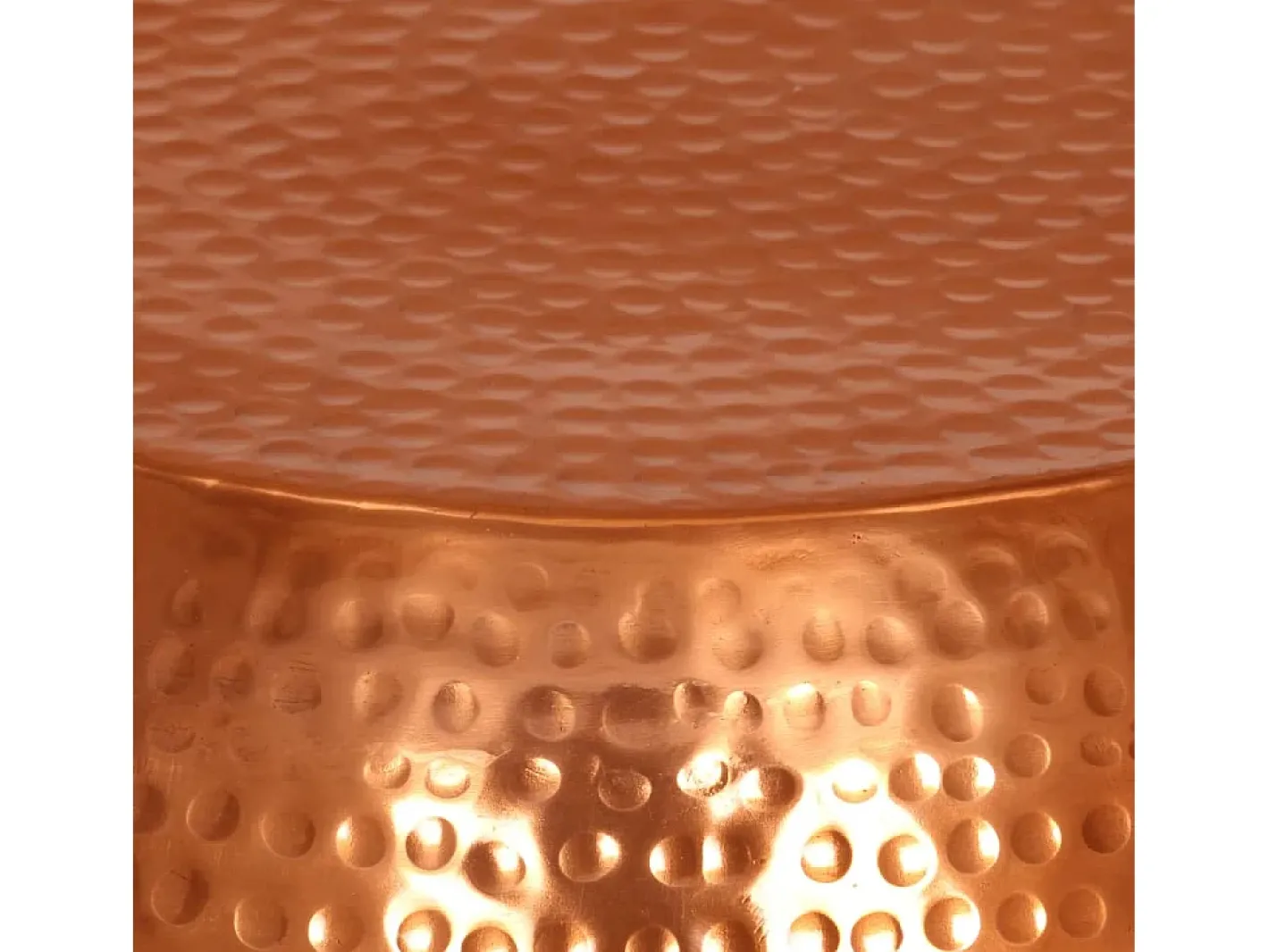 Mesa de centro Ø55x28 cm alumínio^vidaxl