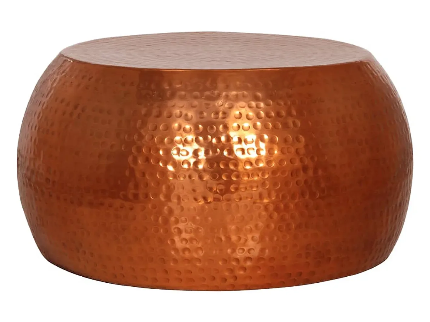 Mesa de centro Ø55x28 cm alumínio^vidaxl