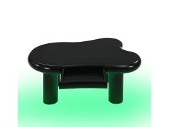 Mesa de centro 98x65.5x40 cm - forma de nuvem - 1 gaveta - com iluminação LED -*ModernLuxe Discount