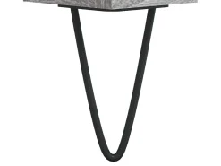 vidaxl Mesa De Centro*Mesa de centro 80x80x36,5 cm derivados madeira sonoma Cinzento