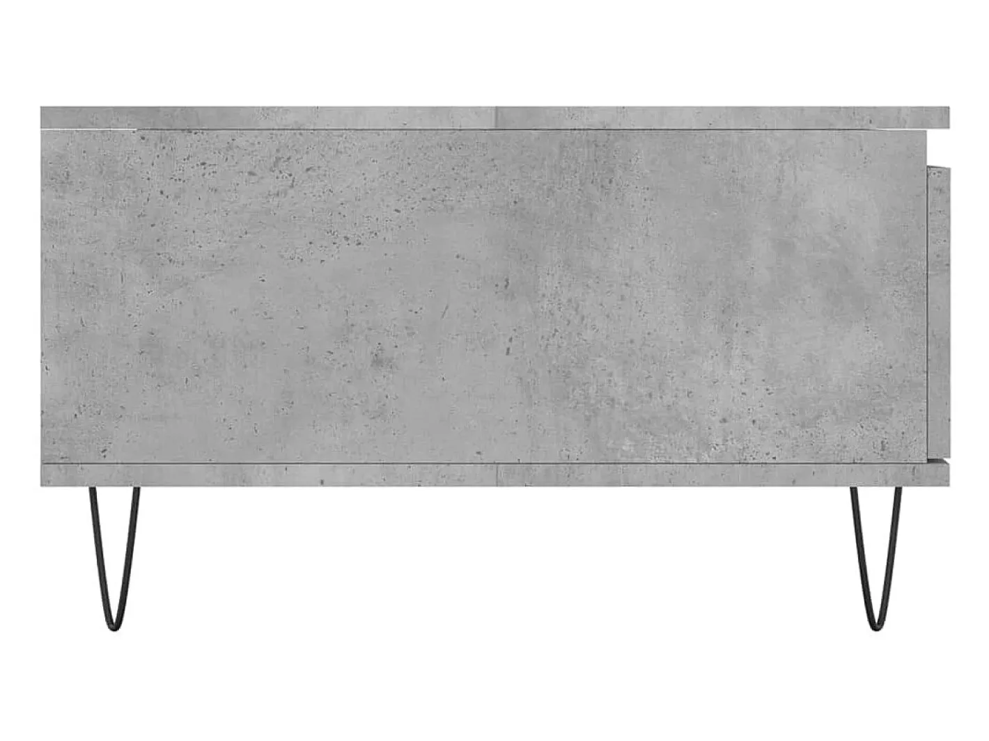 vidaxl Mesa De Centro*Mesa de centro 90x60x35 cm derivados madeira cimento Cinzento