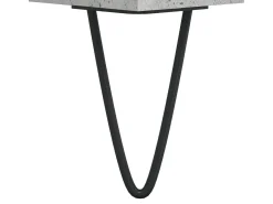 vidaxl Mesa De Centro*Mesa de centro 90x60x35 cm derivados madeira cimento Cinzento