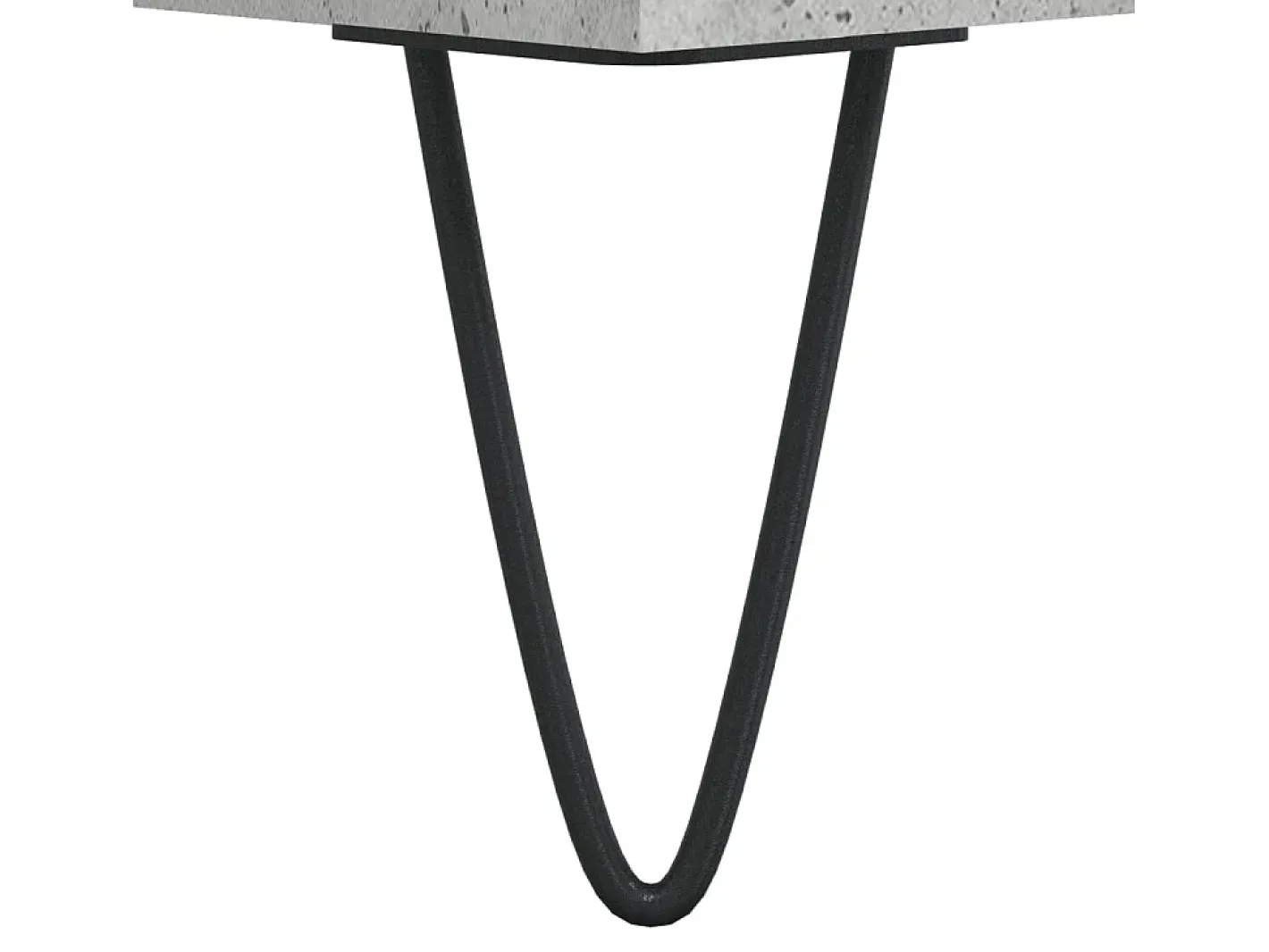 vidaxl Mesa De Centro*Mesa de centro 90x60x35 cm derivados madeira cimento Cinzento
