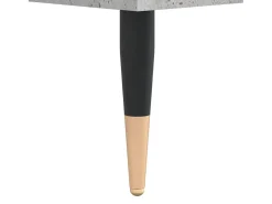vidaxl Mesa De Centro*Mesa de centro 60x60x30 cm derivados de madeira cinza cimento Cinzento claro