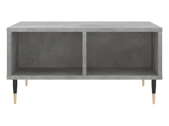vidaxl Mesa De Centro*Mesa de centro 60x60x30 cm derivados de madeira cinza cimento Cinzento claro