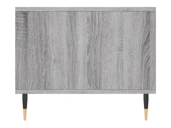 vidaxl Mesa De Centro*Mesa de centro 90x50x40 cm derivados de madeira sonoma Cinzento