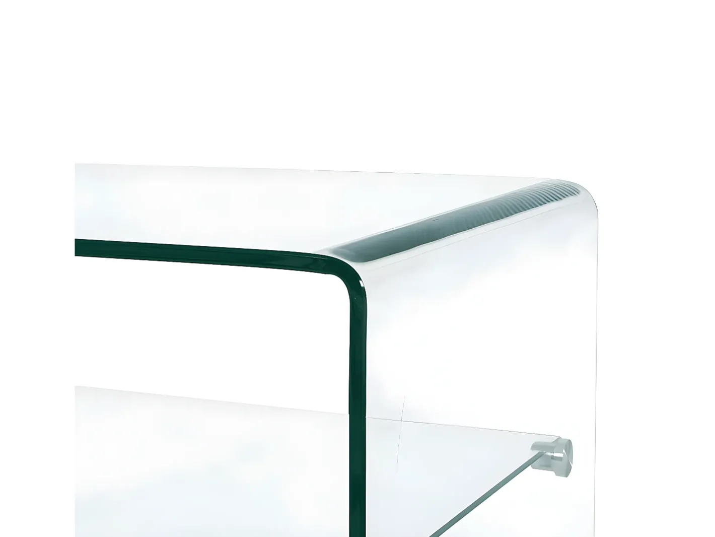 Clearance Mesa de centro 50x45x33 cm vidro temperado PT132486 Mesa De Centro