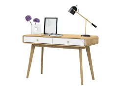 Mesa de computador com tampo elevável em MDF roxo^Loft24 Clearance