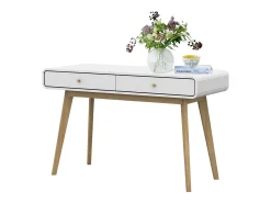 Mesa de computador com tampo elevável em MDF verde*Loft24 Sale
