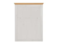 Mesa de consola com 1 prateleira em pinho cinzento*Loft24 Best