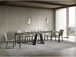 Mesa de consola extensível 90x40/300 cm Cinza pomba diamante*ITAMOBY Best