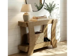 Mesa de Console de 120cm para Entrada, Mesa de Sofá para Entrada, Corredor, Sala de Estar*Tribesigns Outlet