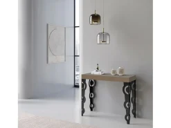 ITAMOBY Consola*Mesa de console extensível Karamay Premium cinza pomba 90x40/300 cm Taupe